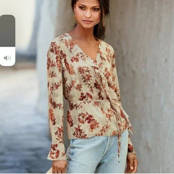 Peruvian Connection | Gemma Wrap Blouse - Picture 2 of 8